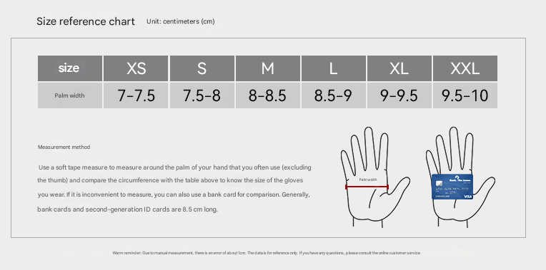 XS Grey Winter Fleece Touchscreen Gloves - Warm & Water-Repellent for Cycling & Outdoor Sports