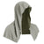 Grey 5-Pack Instant Cooling Towel Set - UPF Sun Protection Hooded Ice Towels for Sports & Outdoor Activities