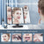 Black LED Lighted Tri-Fold Vanity Mirror with 2X/3X/10X Magnification