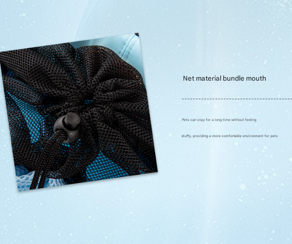 S Grey Hands-Free Pet Carrier Backpack for Small Dogs & Cats - Breathable Chest Pack for Outdoor Travel & Hiking