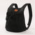 S Black Hands-Free Pet Carrier Backpack for Small Dogs & Cats - Breathable Chest Pack for Outdoor Travel & Hiking