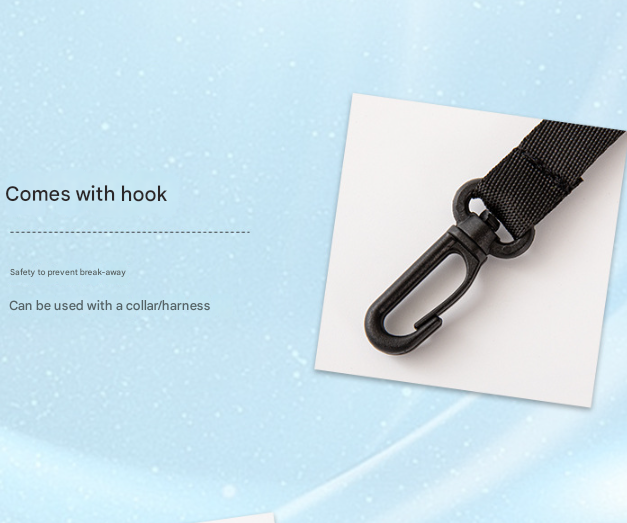 L Blue Hands-Free Pet Carrier Backpack for Small Dogs & Cats - Breathable Chest Pack for Outdoor Travel & Hiking