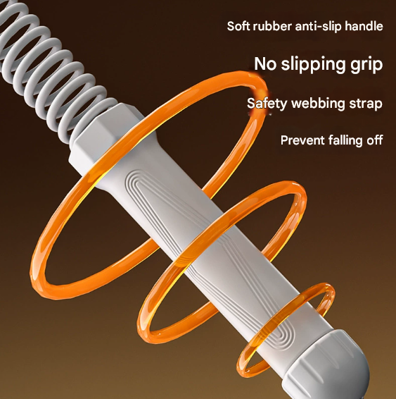 Black Heavy Cordless Battle Rope - Portable Weighted Fitness Rope for Home Gym Strength & Cardio Training