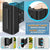 Silver Heavy-Duty Hotel Style Security Door Lock - Childproof Door Reinforcement Latch for Home Safety