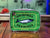 Green Quirky Sardine Tin Novelty Clutch - Fun PU Leather Makeup & Accessory Pouch