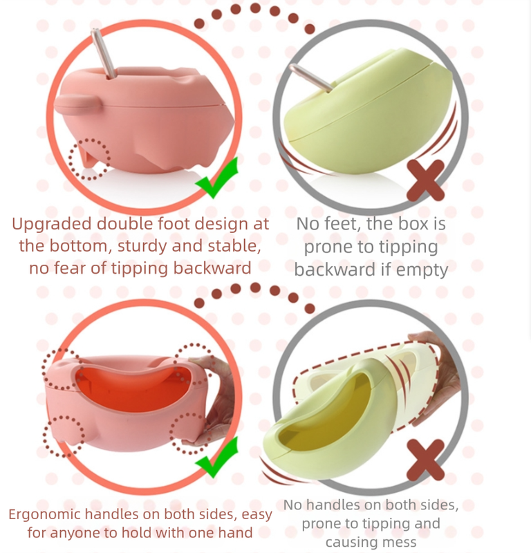 Green Creative Lazy Snack Bowl with Phone Holder - Dual-Layer Dish for Nuts & Seeds