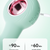 Black Handheld G-Spot & Prostate Massager with Beads- (USB Rechargeable)