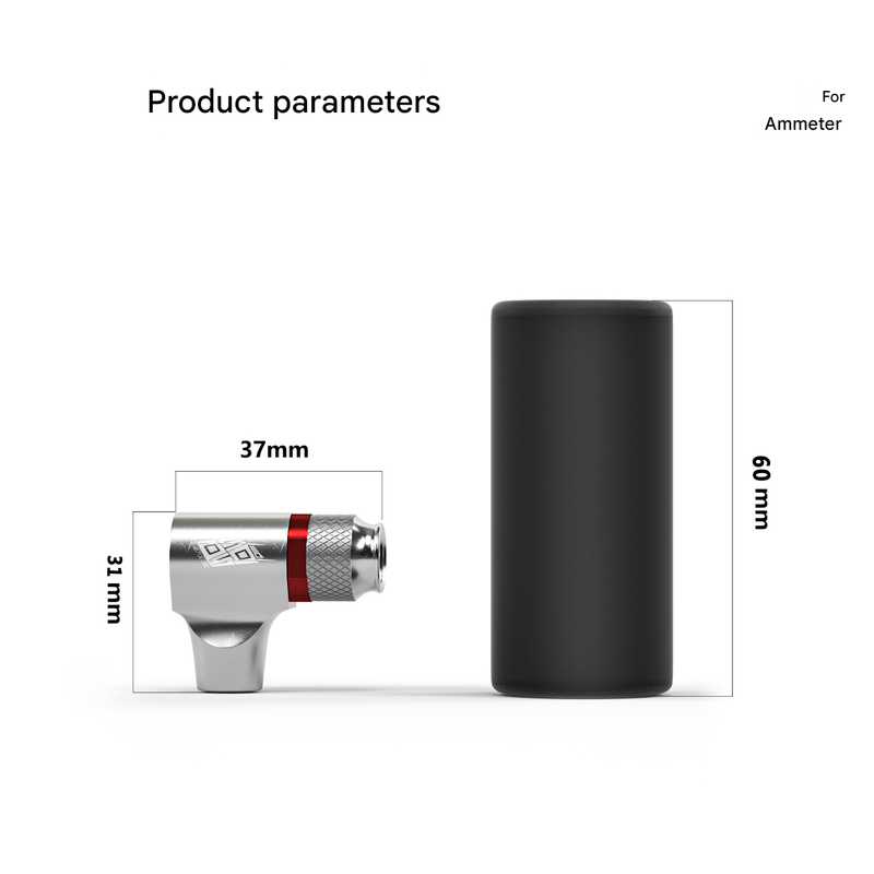 Red Portable CO2 Bike Tire Inflator with Nozzle - Quick Inflation for Road and Mountain Bikes