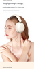 Black SY-T4 luetooth Music Headset - New Wireless Over-Ear Headphones with Long Battery Life for Sports and Universal Phone Compatibility
