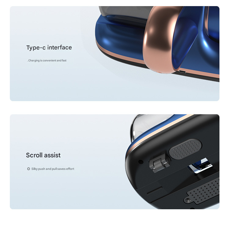 Grey Powerful Cordless UV-C Dust Mite Vacuum - 13000Pa Handheld Cleaner with HEPA Filtration