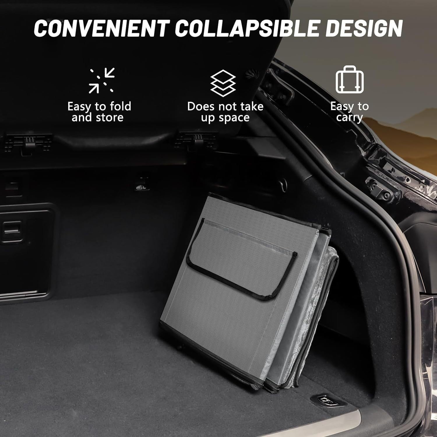 Grey Car Pet Pad - Portable Dog Booster Seat for Safe and Comfortable Travel