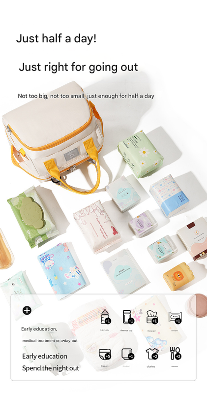 Khaki Versatile 3-in-1 Nappy Bag | Convertible Backpack, Tote & Crossbody with Insulated Pockets