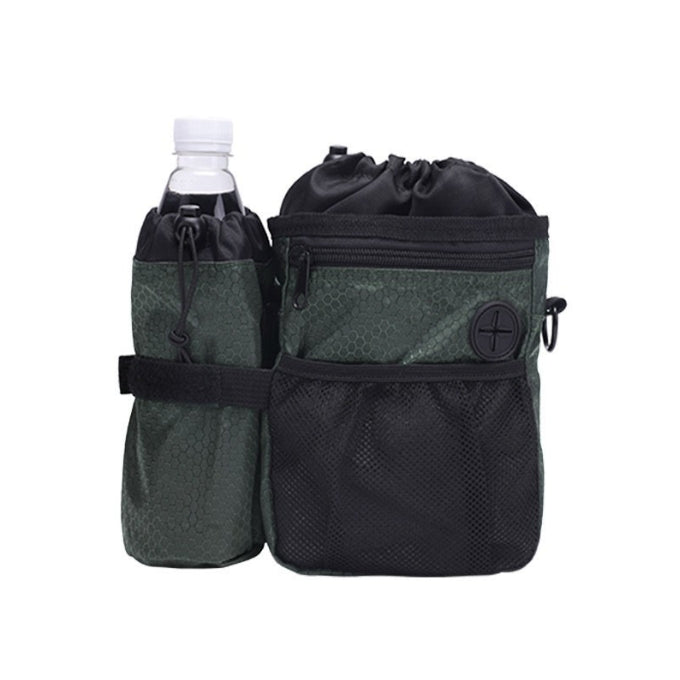 Multi-Functional Dog Training Pouch - Hands-Free Treat &amp; Kibble Bag with Poop Bag Dispenser