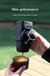 White Portable Hand Press Espresso Machine - Compatible with Espresso Capsules and Ground Coffee for Home, Travel, and Outdoor Use