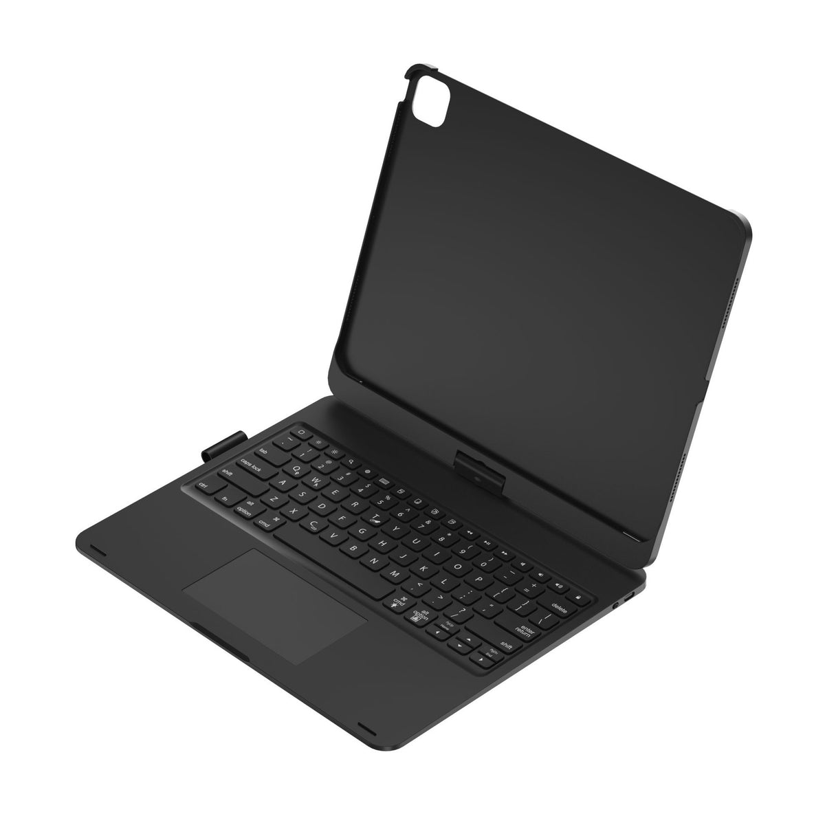 Black Magic Keyboard Case for ipad Air6/Air7 11-inch, Bluetooth Keyboard with RGB Backlight &amp; Precision Trackpad