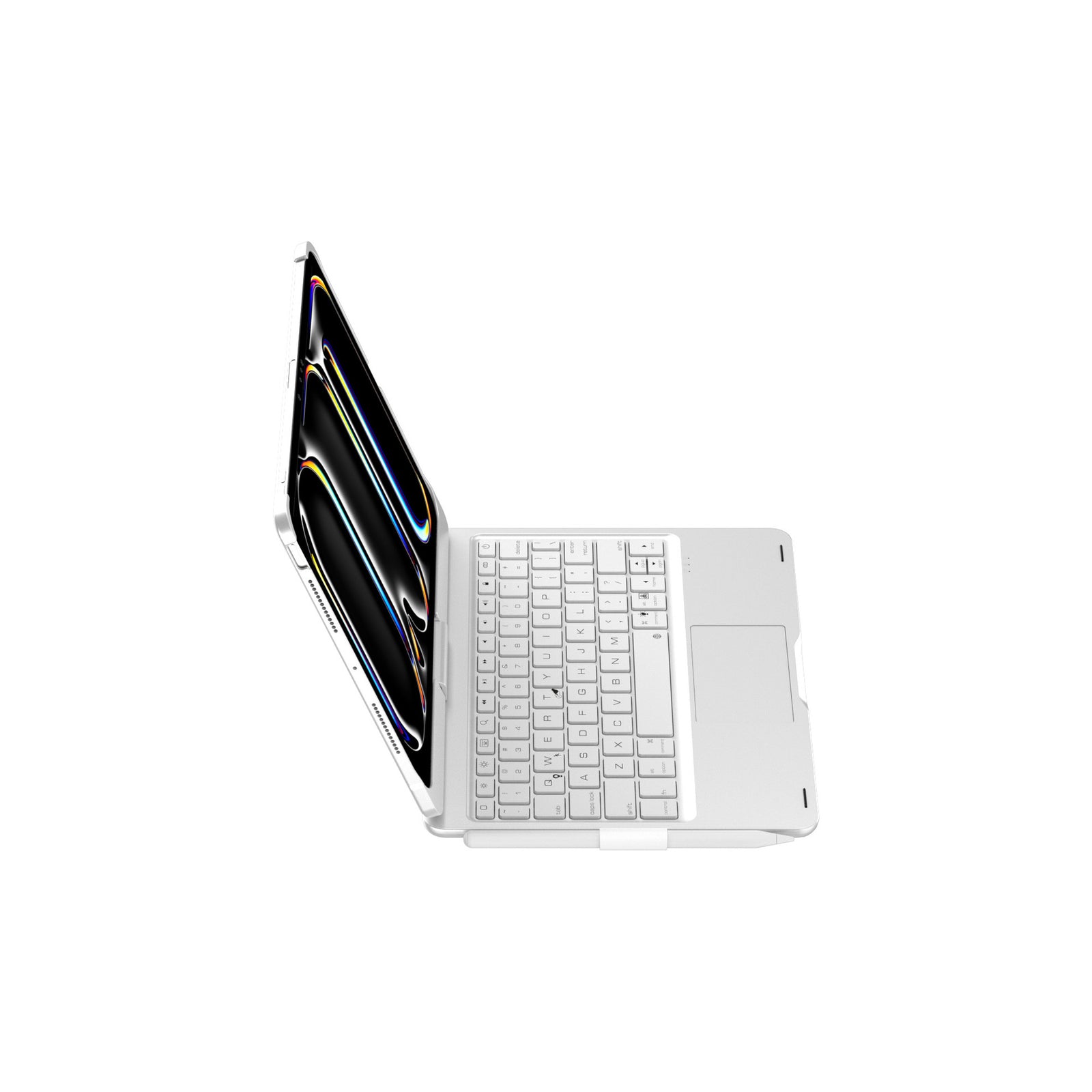 Black Magic Keyboard Case for ipad Air6/Air7 11-inch, Bluetooth Keyboard with RGB Backlight & Precision Trackpad