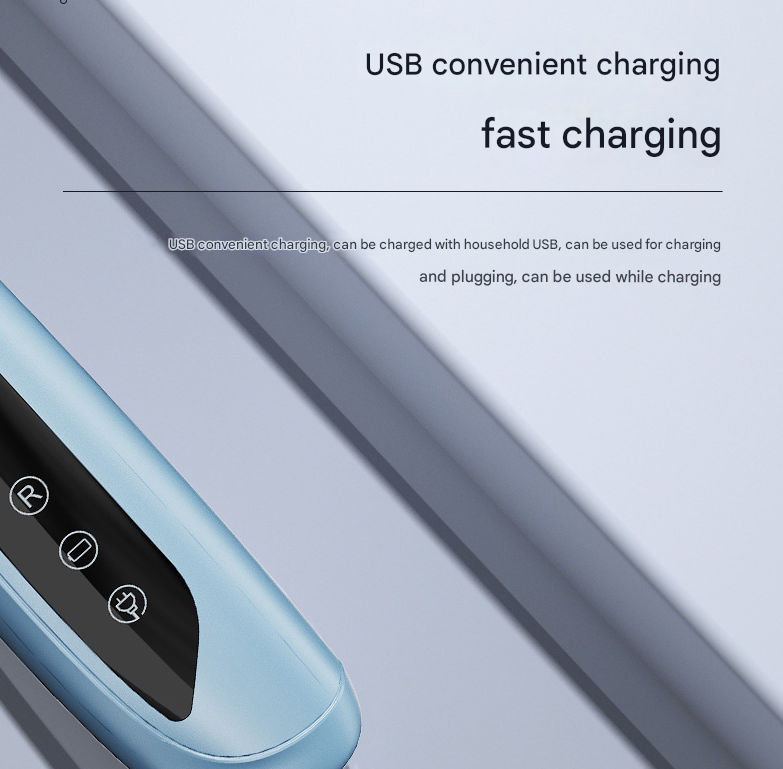 Purple Precision Pet Paw Trimmer - Waterproof & Rechargeable Grooming Clipper for Dog & Cat Paws, Eyes, and Ears