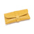 3-Piece Yellow Chic & Sleek PU Leather Soft Eyeglass Case - Protective Pouch for Sunglasses & Reading Glasses