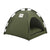 Green Premium Portable Pet Tent Bed with Cooling Mat - Breathable Foldable Outdoor Indoor Cat Dog House Shelter for Summer(Size: S)