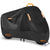 Heavy Duty 211D Waterproof Motorcycle Cover - All Season Outdoor Protection with Lock Holes & Windproof Buckles(Size: XL)