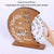 Ferris Wheel model Rustic Wooden Perpetual Calendar - Reusable Rotating Desk & Tabletop Decor