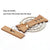 Shovel style Rustic Wooden Perpetual Calendar - Reusable Rotating Desk & Tabletop Decor