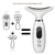 Multi-Functional Neck & Face Beauty Massager - Constant Heat, Ion Infusion & Sonic Vibration(purple)
