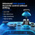 G6 Pro Wireless Gaming Controller - Hall Joysticks & Triggers, Multi-Platform, Six-Axis Gyro, Turbo & Macro(grey)