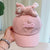 Cute Plush - Decorated Baseball Cap(Meat pink)