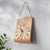 Retro PU Leather Hanging Wall Clock - Silent Sweep Movement, Roman Numerals, Decorative Handbag Style(Light Brown)