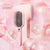 Electric Ionic Vibrating Massage Hairbrush - 3-Mode Sonic Scalp Massager & Detangler with LCD Display(Pink)