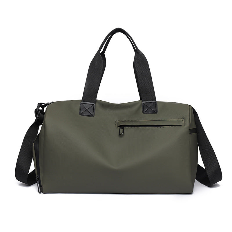 Large Capacity Travel Duffel Bag with Shoe Compartment &amp; Wet Pocket - Multi-Purpose Gym &amp; Weekend Bag(Green)