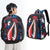 Trendsetter Shark Mouth Print Backpack - Lightweight & Breathable School Bag(Blue lightning)