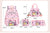 Kids Cartoon Character 3-Piece Backpack Set - Lightweight School Bag with Lunch Bag & Pencil Case(Light brown)