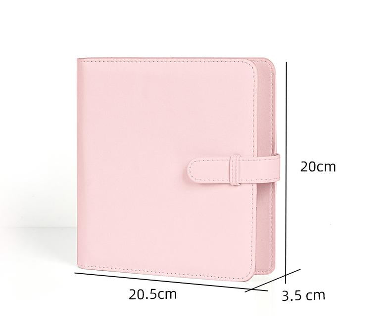 PU Leather Instant Photo Album - Holds 288 Photos, Compatible with Instax Square & Mini Films(blue)