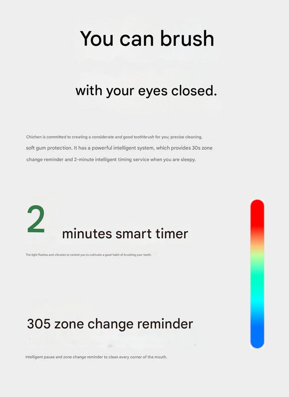 Rotating Electric Toothbrush with 3D Cleaning Action - 3 Modes, IPX7 Waterproof, with Travel Case & 6 Brush Heads(pink)