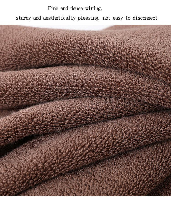 Luxury Combed Cotton Towel Collection - Highly Absorbent, Soft & Durable for Bath, Hand, and Face(Caramel)