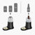 Ultrasonic Beer Foam Creator & Dispenser - Portable Tap for Canned & Bottled Beer with Cooling System(black)