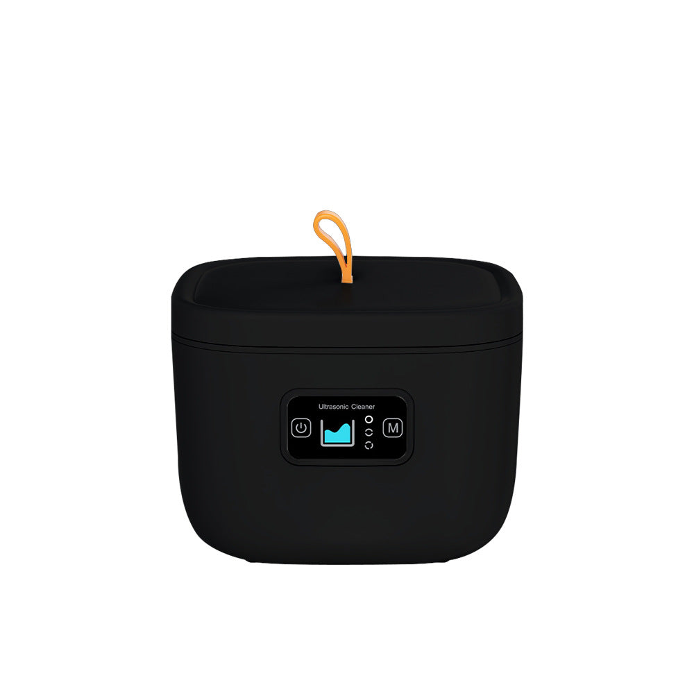 Professional Ultrasonic Cleaner with UV Light - 45000Hz for Dentures, Retainers, Jewelry &amp; More(black)