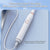3-in-1 Full Multifunction Sonic Electric Toothbrush with Facial Brush & Massager Kit(White)