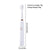 3-in-1 Full Multifunction Sonic Electric Toothbrush with Facial Brush & Massager Kit(White)