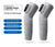 Rechargeable Air Compression Leg Massager with Heat Therapy for Knee & Calf Relief(grey-Double)