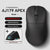 Tri-Mode Wireless Gaming Mouse with 8000Hz Polling Rate, PAW3950 Sensor & Magnetic Charging Dock(black)