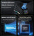 Tri-Mode Wireless Gaming Mouse with 8000Hz Polling Rate, PAW3950 Sensor & Magnetic Charging Dock(Blue)