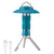 Portable Outdoor Camping Lantern with Tripod Stand, Soft Light Diffuser & USB-C Charging(blue)