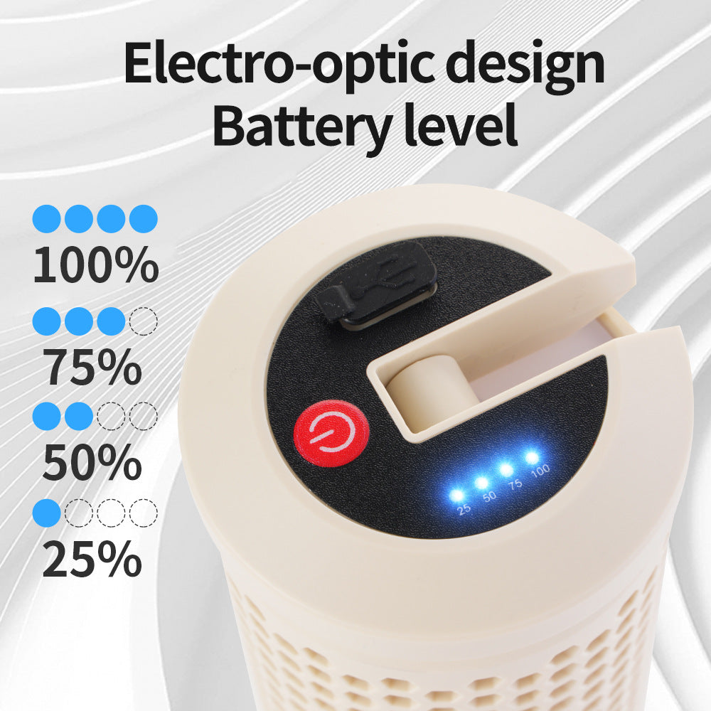 Collapsible LED Camping Lantern with 45-Hour Battery Life, USB-C Charging & Atmosphere Lighting(Khaki)