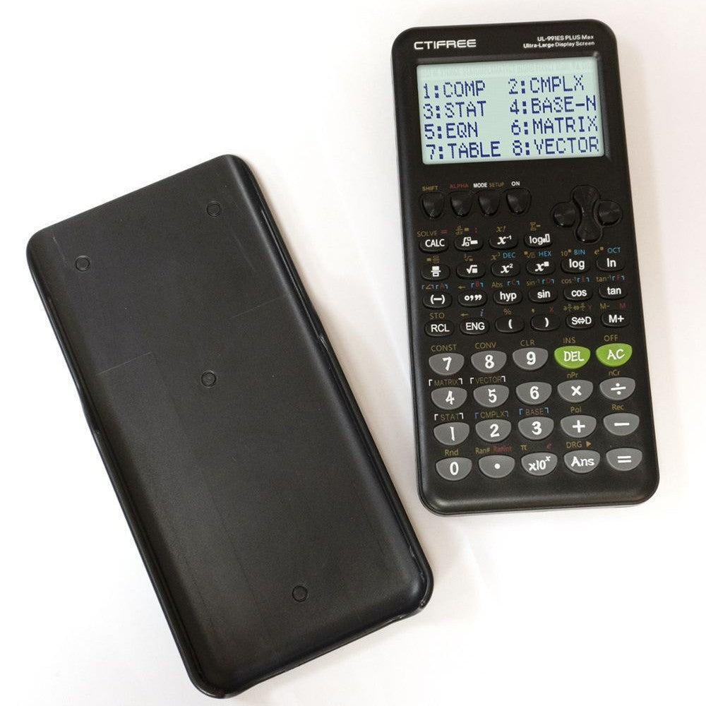 Advanced Scientific Calculator with 417 Functions &amp; Large Natural Textbook Display(black)
