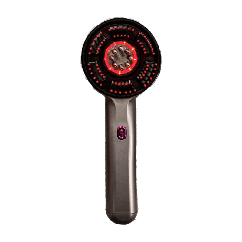 Electric Scalp Massager &amp; Essential Oil Applicator Brush - 360 Kneading, 3 Modes, USB-C Rechargeable(grey)