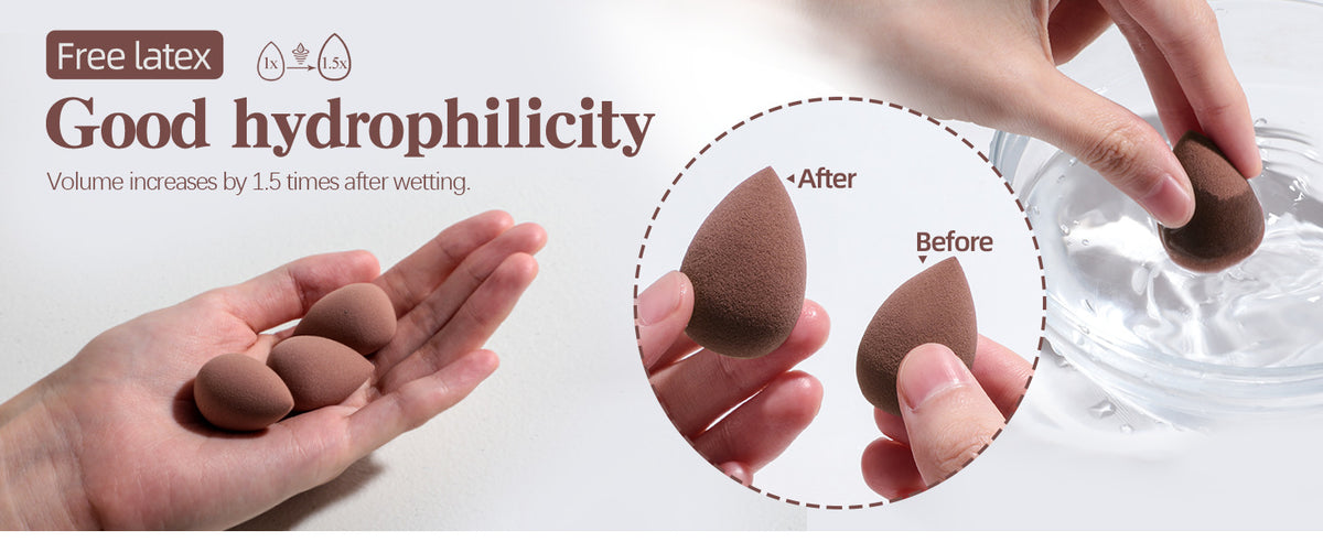 All-in-One Portable Makeup Brush Kit with LED Mirror Travel Case, Sponges & Applicators(pink)