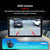 Universal 7-Inch Android Car Stereo GPS Navigator - QLED HD Touchscreen, 2GB RAM 32GB ROM, WiFi, Bluetooth 5.4, CarPlay & Mirror Link(black 7 inches)